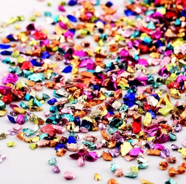 Crushed Glass Glitter For Resin