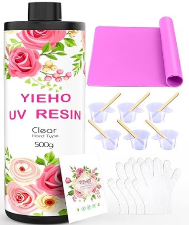 uv resin for making flower jewelry