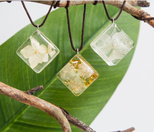 Dainty Resin Necklaces