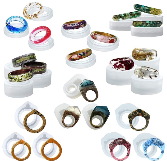 Resin Statement Rings