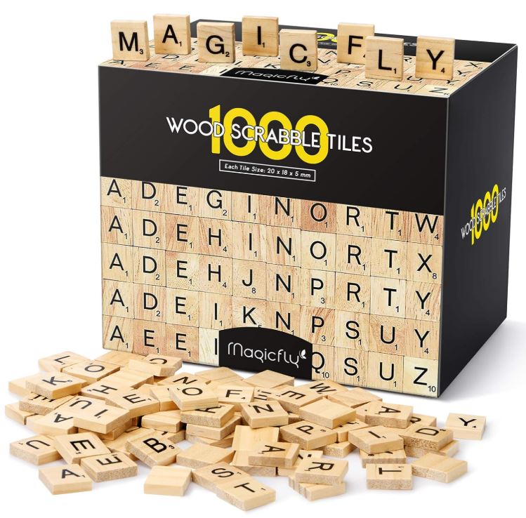 Resin Scrabble Tiles