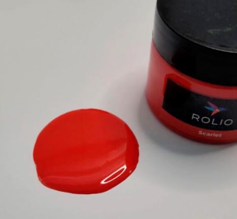 using pigment paste for coasters