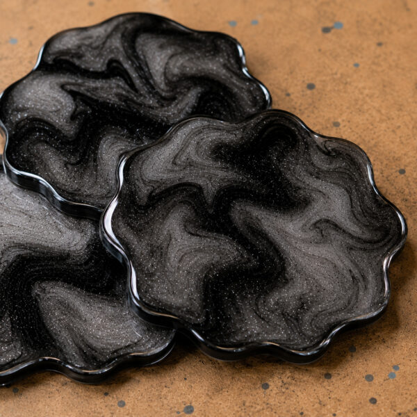 how to make diy resin coasters