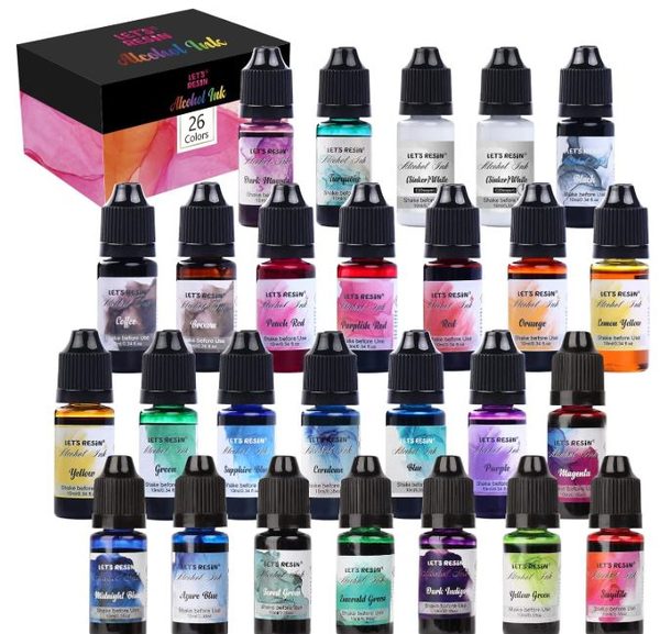 alcohol inks for making jewelry