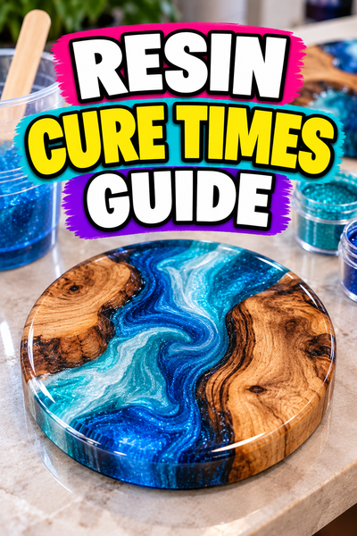 resin cure times guide
