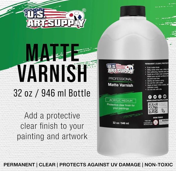 US art supply matte varnish
