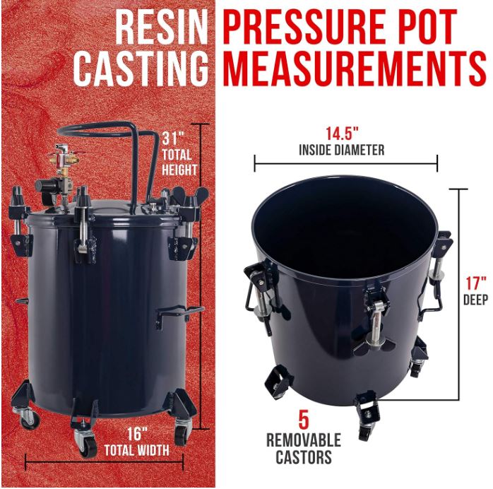 The 5 Best PRESSURE POTS FOR RESIN Casting [2024] Crafty DIY Artistry