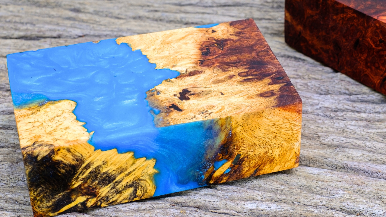 best resin wood art