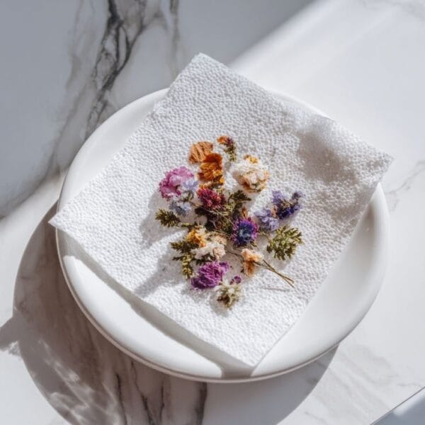 drying flowers in a microwave