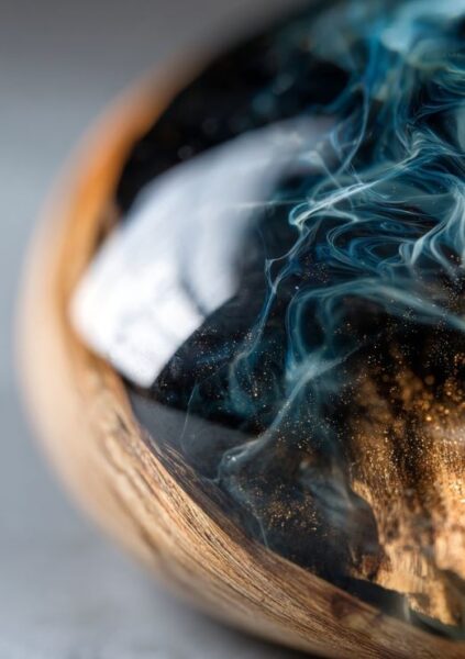 inspect for bubbles after curing