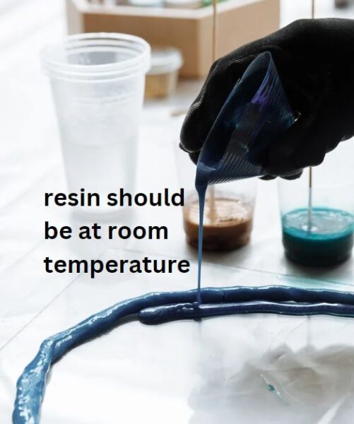 REMOVE BUBBLES FROM RESIN Guide: room temperature