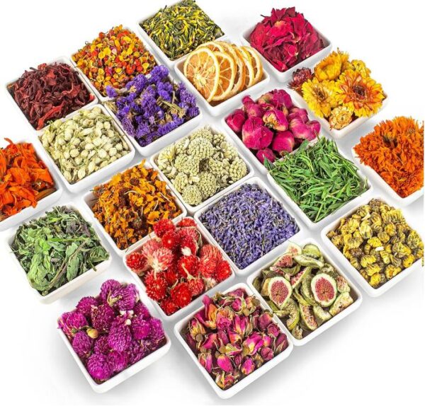 21 Pack Dried Flowers