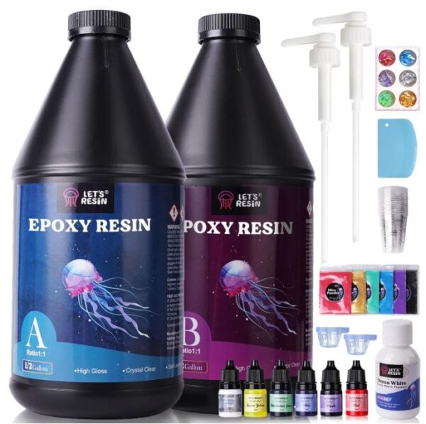 let's resin epoxy kit
