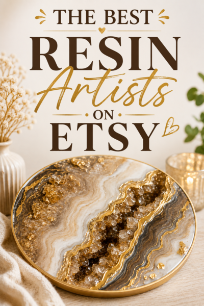 the best resin artists on etsy list