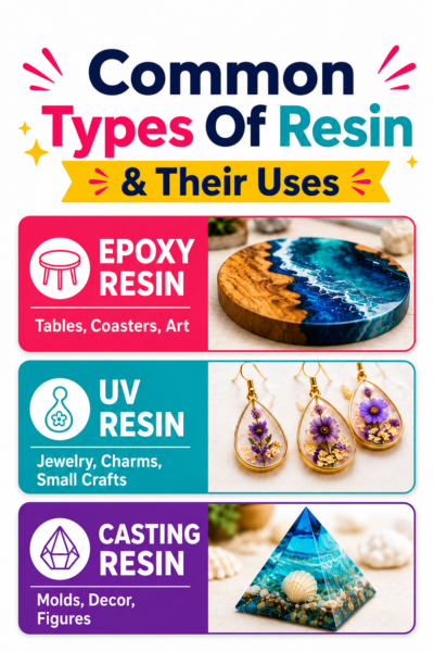 types of resin and uses