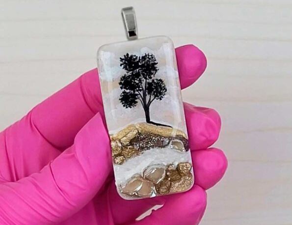 How to use doming resin