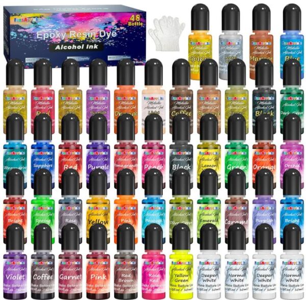Alcohol Ink Set For Resin