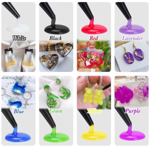 Colored UV Resin Set