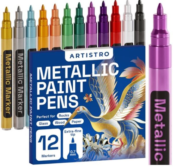 Artistro metallic resin markers