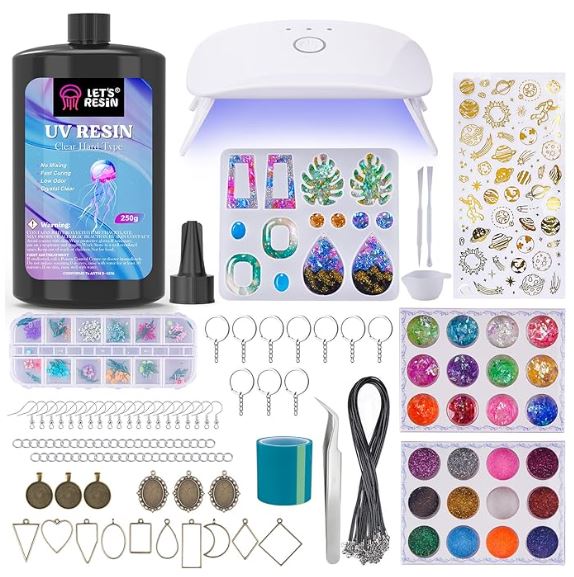 jewelry making kit with light