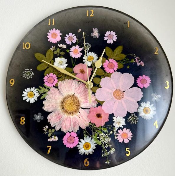 Handmade Resin Clocks
