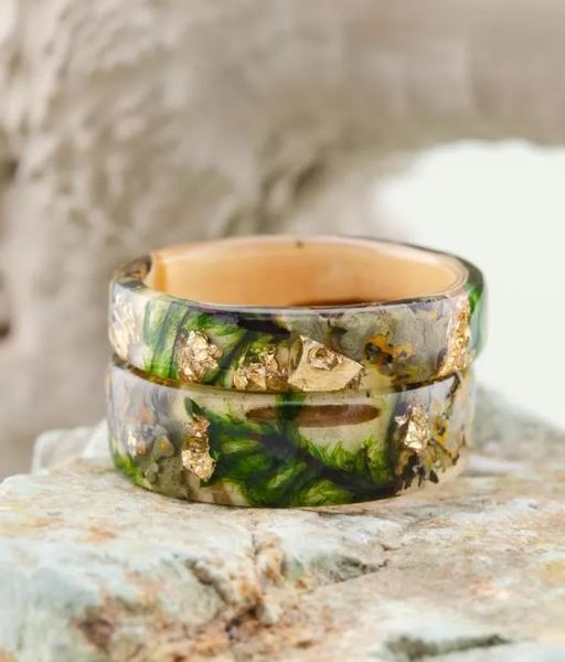 Forest Resin Ring