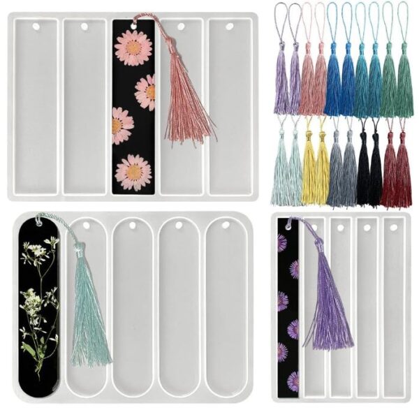 Bookmark resin mold
