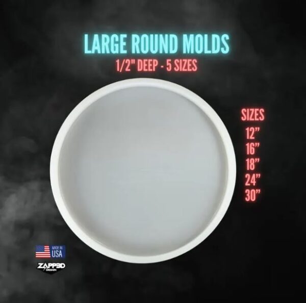 extra large silicone table molds