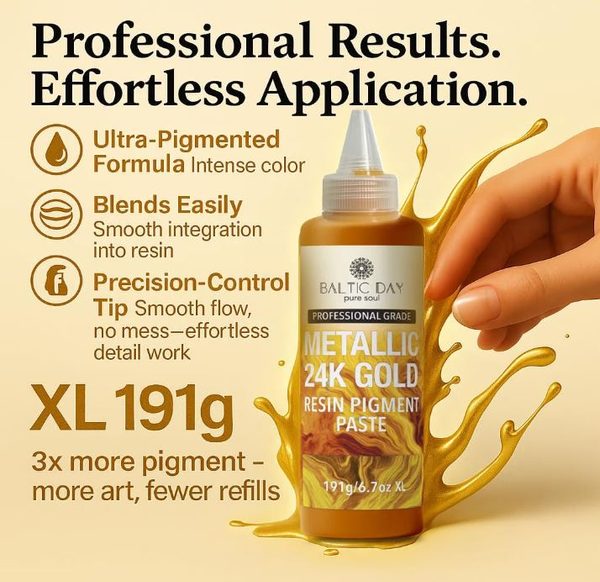 gold pigment paste