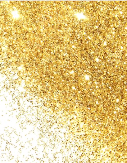 gold glitter