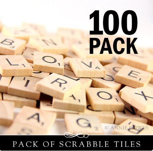 scrabble tiles for resin magnets