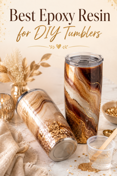 best resins for making tumblers