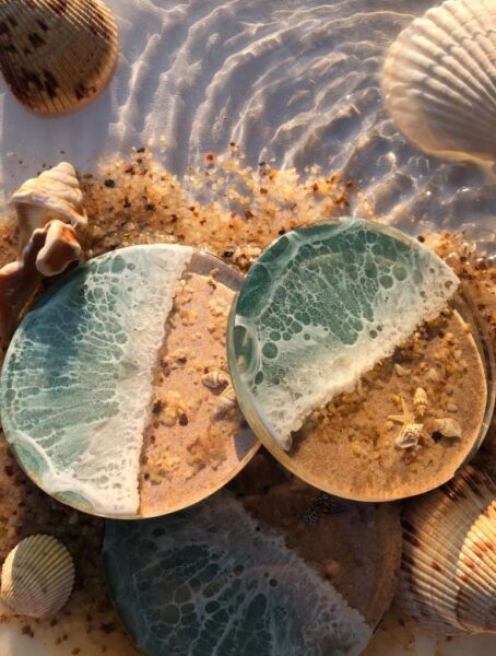 resin beach scenes