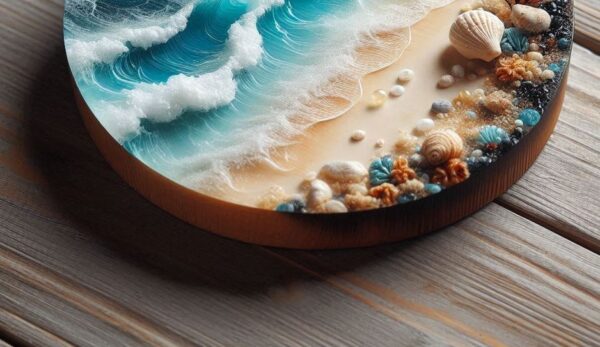 resin beach scenes