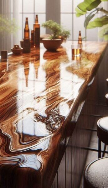 Choosing The Right Epoxy for your bar top