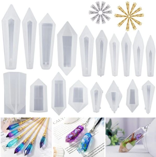 Pendulum Crystal Molds for Resin