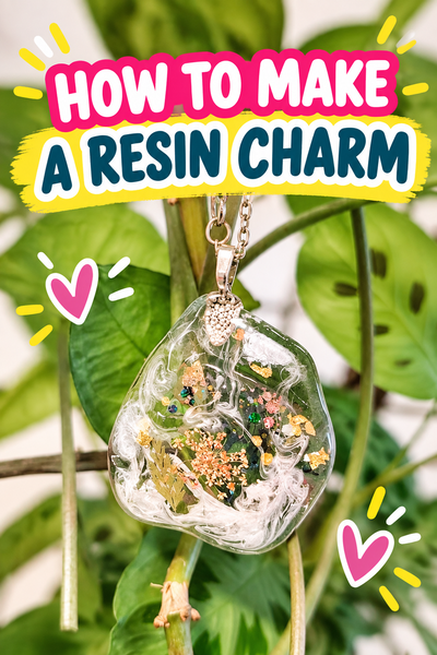 how to make a resin charm