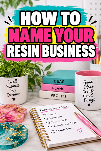 how to name your resin business