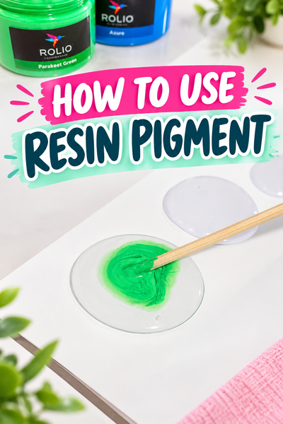 how to use pigment paste for resin