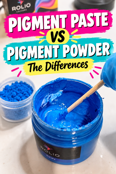 pigment paste vs pigment powder