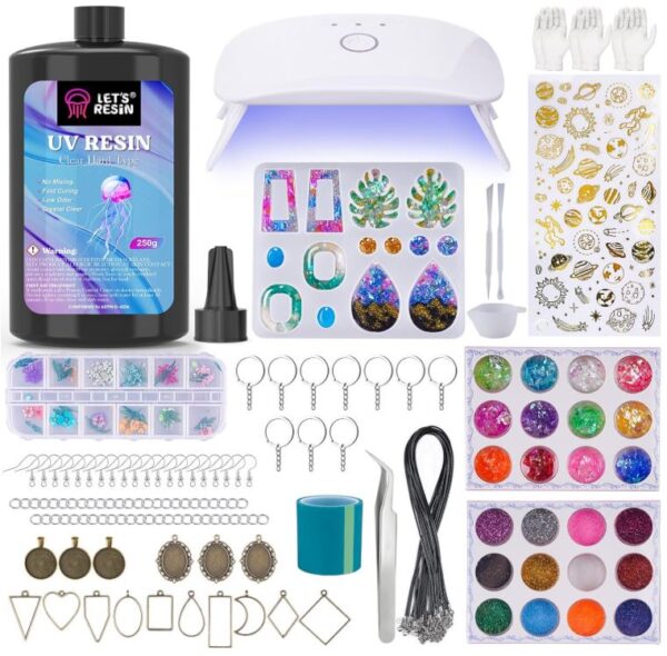 Let's Resin Jewelry Making Kit