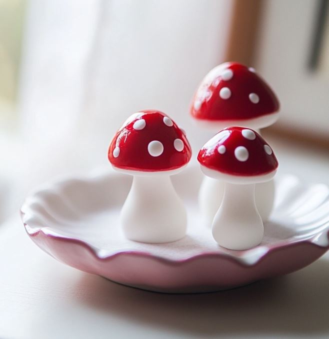 resin on polymer clay