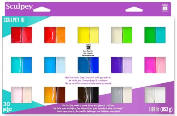 Sculpey Polymer Clay Pack