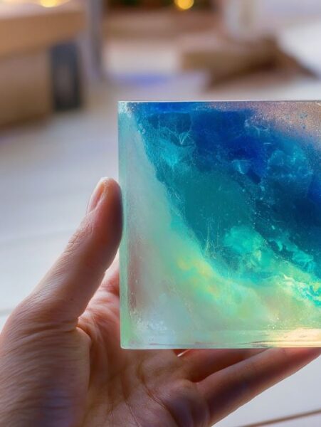 how thin can you pour epoxy resin