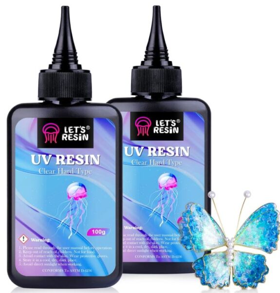 Use a low viscosity resin