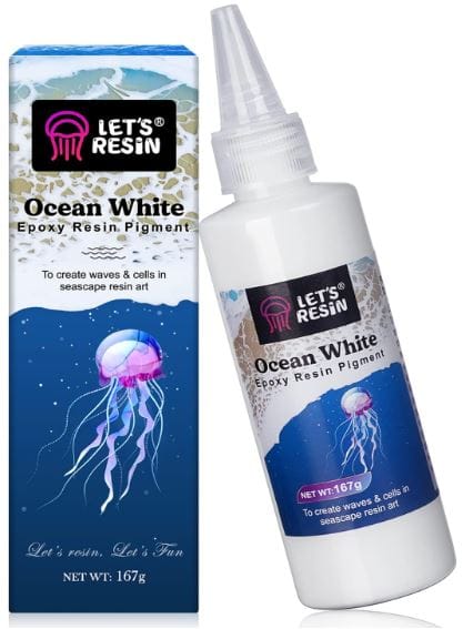 Let's Resin Ocean White