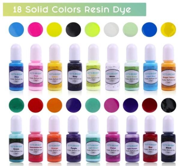 Let's Resin Opaque Color Set