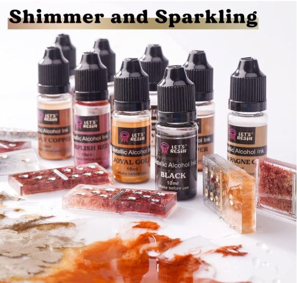 Metallic Liquid Dye Set