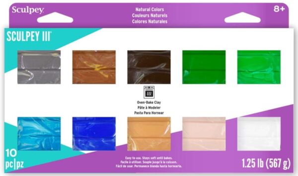 Sculpey III Natural Colors