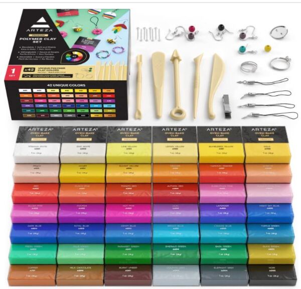 ARTEZA Polymer Clay Kit